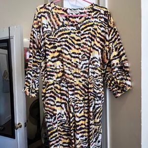 Rachel coney animal print jumpsuit